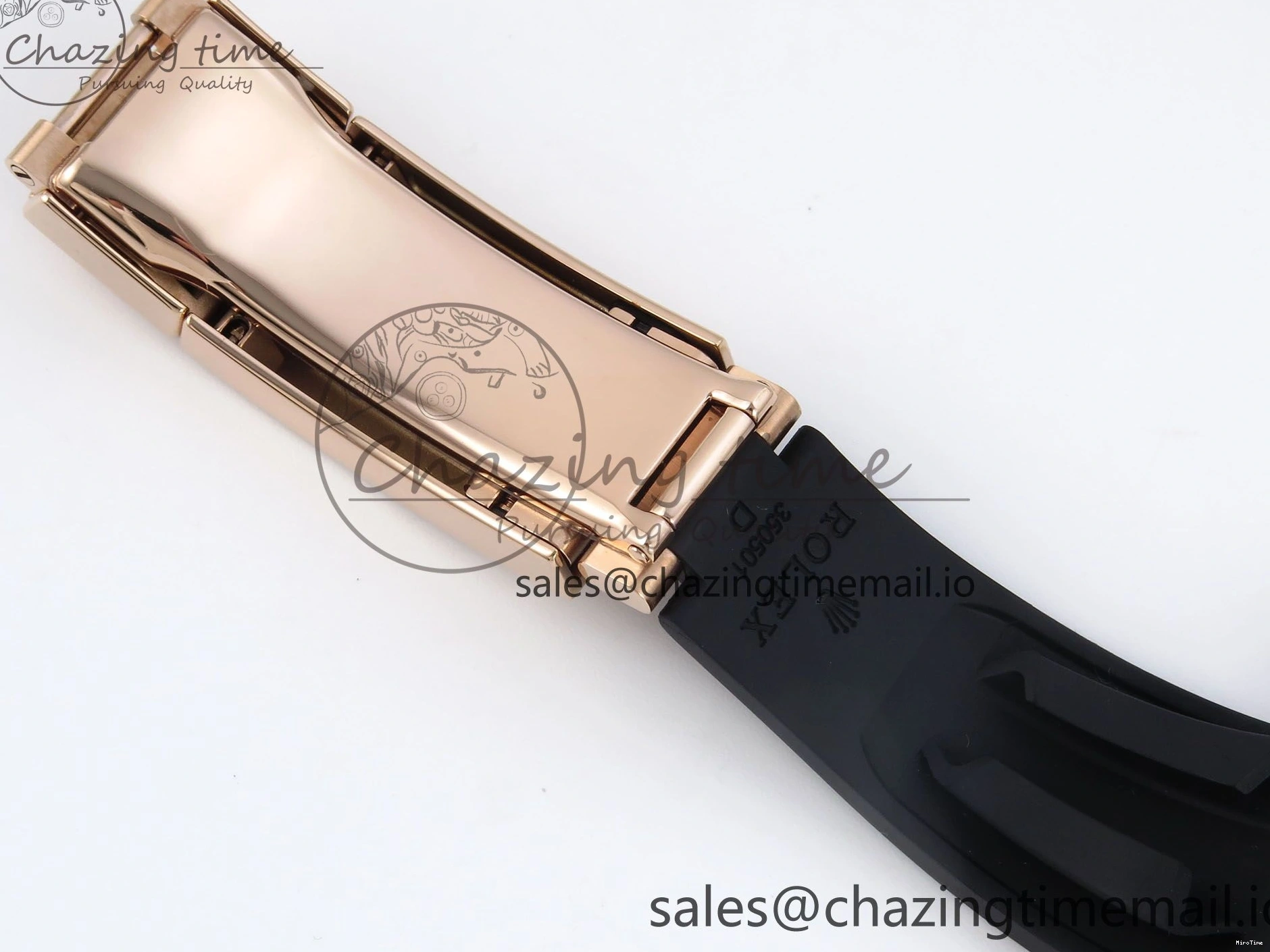 MiroTime 0303 Yacht-Master 40mm 126655 EWEF Best Edition Black Dial on Oysterflex Strap A Sophisticated 787